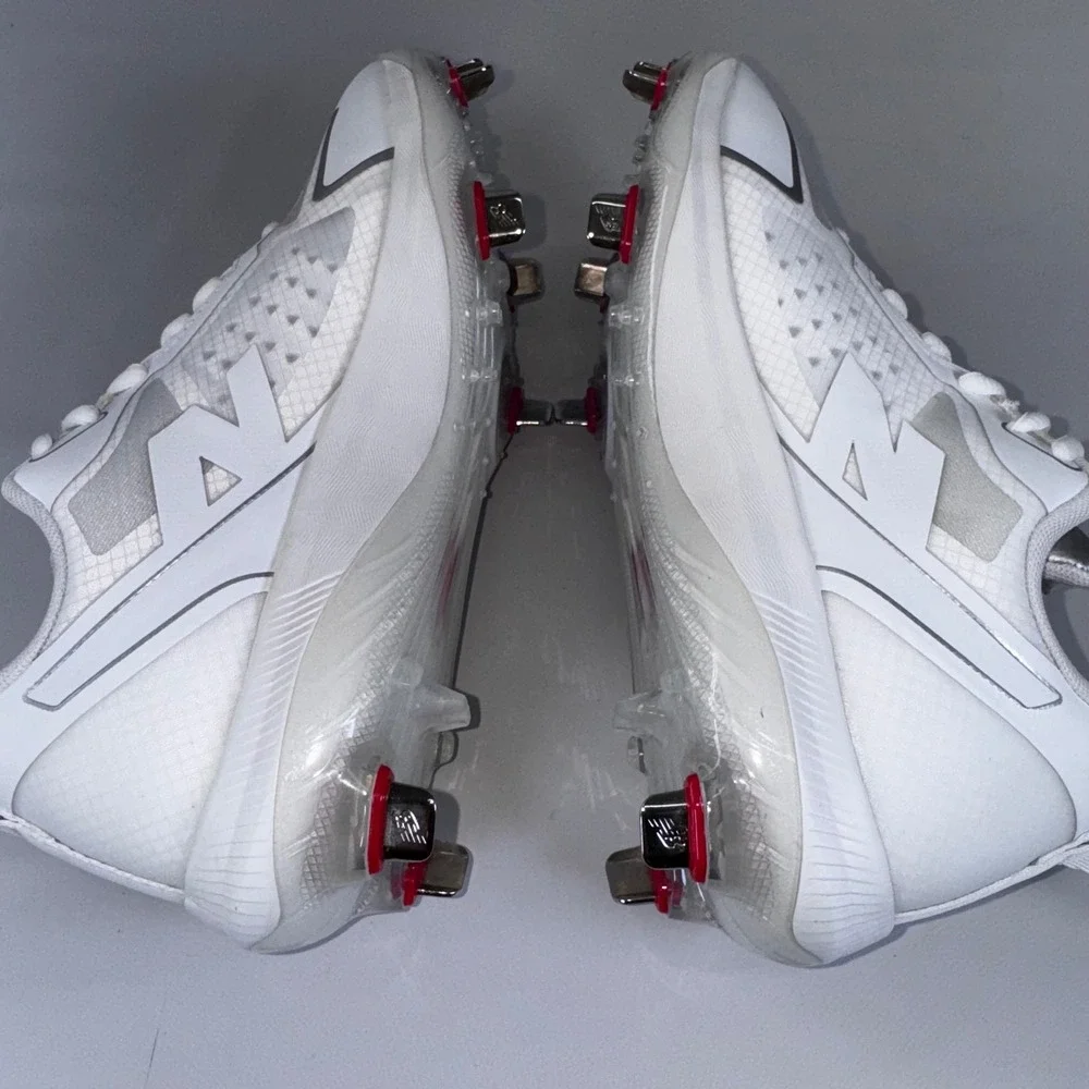 New‎ Balance FuelCell Metal Softball Cleats All White Lightweight Women's
